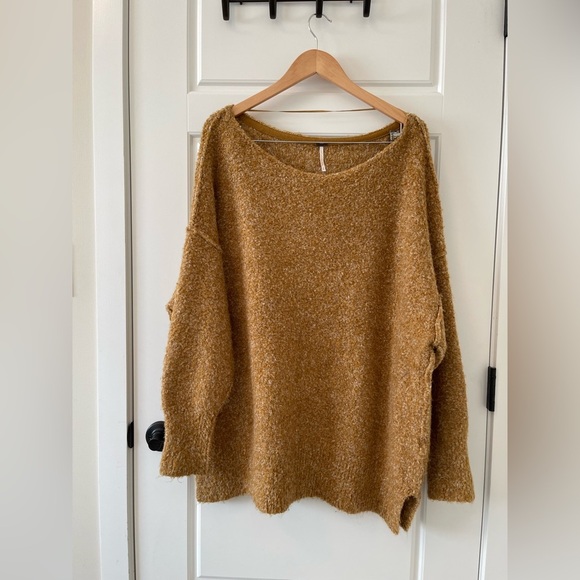 🎄Free People Moira Sweater | Honeycomb | M - Picture 3 of 9